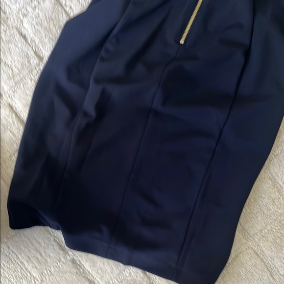 Premise Blue Sleeveless Sheath Dress Midi - Picture 7 of 8